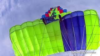 Виды парашютного спорта - купольная парашютная акробатика.