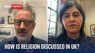 Baddiel and Warsi discuss the issues that separate Jews and Muslims