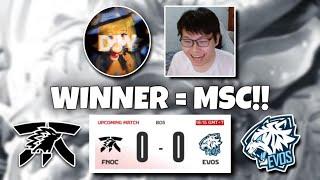 ONIC VS EVOS WINNER GOES MSC!! WHO WILL GO TO MSC TODAY?! 