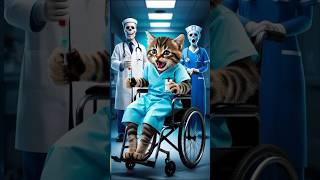 cat chased by ghost nun #music #song #love #cover #cat #funny #meow #cute #catlover #shorts #trend