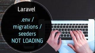 Accesing Laravel .env variables in blade | .env  variables/migrations/seeders are not loading