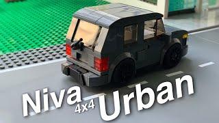 VAZ 4x4 Niva Urban from LEGO | video-tutorial | MOC#11