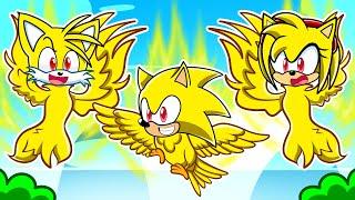 Teniendo una Familia SUPER SONIC PAJAROS en Roblox!