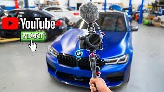 Gear to START a Car YouTube Channel | Beginners Automotive Guide | BMW