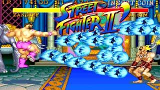 Street Fighter 2 Hack - Sheng Long Edition - zangief Playthrough