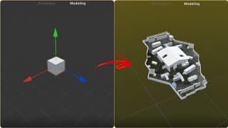 Making TDM map from a cube #pubg #prisma3d