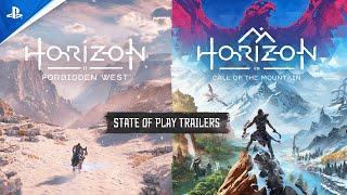 Horizon Franchise - State of Play June 2022 Trailers | PS5, PS4 & PS VR2 Games