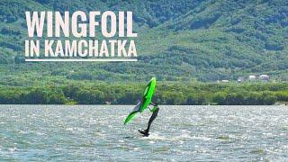 WINGFOIL IN KAMCHATKA.