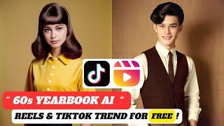 60s yearbook ai for free | How to do 60s yearbook trend on tiktok for free | 60s yearbook ai TikTok