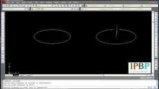 How to use Ellipse command in autocad