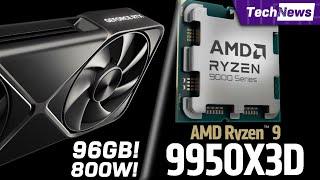 Nvidia Monster Blackwell aufgetaucht! / AMD sagt: Den Ryzen 9950X3D braucht Ihr nicht