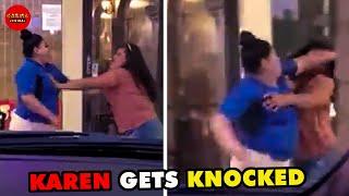 Racist Karens Who Got What They DESERVED ! | Instant Karma