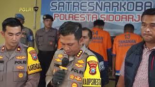 PRESISI UPDATE : SATRESNARKOBA POLRESTA SIDOARJO TANGKAP PASUTRI PENGEDAR SABU 12/05/2024 20.00