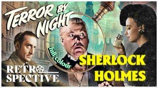 Sherlock Holmes in "Terror By Night" | Classic Murder Mystery Movie Full Colorized | Retrospective