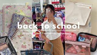 back to school prep!| school supplies shopping️,haul,packing my school bag| shs diaries  | ph