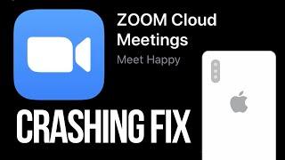 ZOOM Cloud Meetings app Not Opening on iPhone - FIX