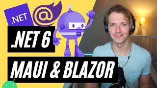 .NET 6 MAUI & Blazor Android App  Getting Started / First Look