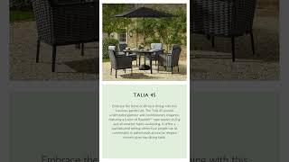 Talia 4S - 4 Seat Dining Set from Moda Furnishings