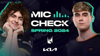 Possessed by LCS Pros | Kia Mic Check | 2024 LEC Spring Week 1