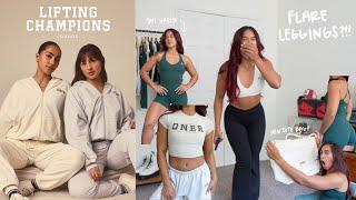 ONER ACTIVE Lifting Champions Try On Haul. NEW FLARE LEGGINGS ?!!