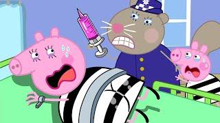 Oh No... Police! Please Stop, Don't Hurt Mummy Pig | Peppa Pig Funny Animation