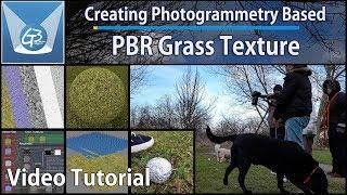 Environment PBR Texture Creation using Photogrammetry - Grass