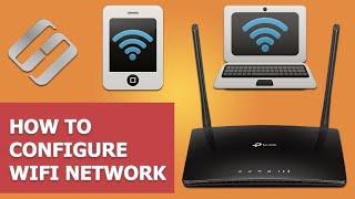 How to Set Up WiFi Network in Router TP-Link AC750 Archer C20 