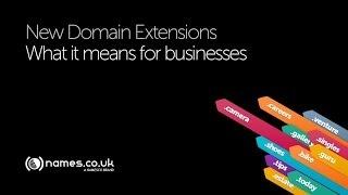 New Domain Extensions - What it means for businesses