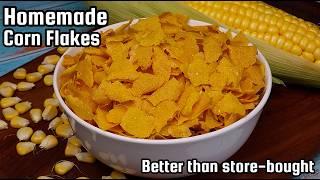 The Secret to Perfect Homemade Cornflakes Cereal Recipe ! Better Than Kellogg's!