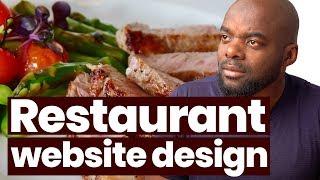 Divi theme examples  - Designing a resturant website layout