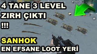 KİMSENİN BİLMEDİĞİ EFSANE LOOT YERİ PUBG MOBİLE SANHOK !!!