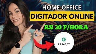 Digitador Online Home Office Para Iniciantes e [SEM EXPERIÊNCIA] Ganhe dinheiro online - 5 SITES