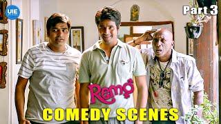 Remo Comedy Scenes | Part 3 | Sivakarthikeyan | Keerthy Suresh | Sathish | Saranya Ponvannan