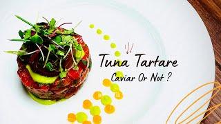 Tuna Tartare| Tuna Tartare Recipe | How to make tuna tartare