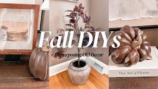 FALL 2024 HIGH END DIYS | REPURPOSING OLD DECOR