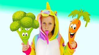 Yes Yes Vegetables Song - Kids Song with Anuta |  Anuta Kids Channel