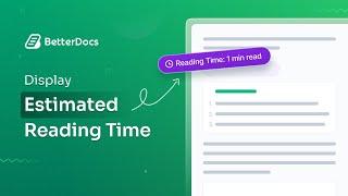 How to Show Estimated Reading Time for Documentation Articles in WordPress?