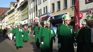 Foaset in Fulda - Die FKG auf dem Weg zum Buttermarkt am 11.11.2022