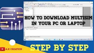 How to download and Install Multisim in your pc and laptop || Follow the steps to install.