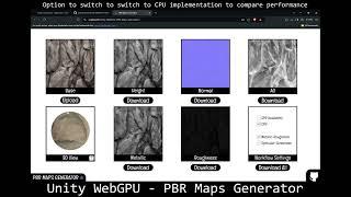 Unity WebGPU vs WebGL performance comparison