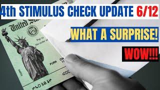 HUGE Fourth Stimulus Check Update (Surprise Good News)