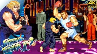 Street Fighter II: Champion Edition - Ken (Arcade / 1992) 4K 60FPS