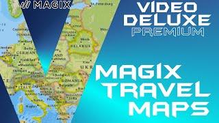 Magix Travel Maps Grundlagen - MAGIX VIDEO DELUXE 2020 - Tutorial Deutsch Anfänger Guide