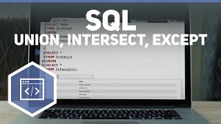 SQL Union, Intersect, Except - SQL 10