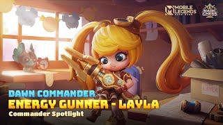 Commander Spotlight | Energy Gunner | Layla | Magic Chess | Mobile Legends: Bang Bang