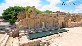 Here Was the Residence of The Roman Procurator Pontius Pilate. Caesarea National Park.