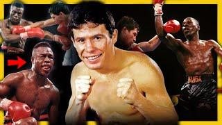 TOP 5 knockouts ESPECTACULARES de JULIO CÉSAR CHÁVEZ | Historia