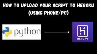How to upload python script to heroku