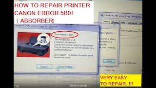 RESET PRINTER CANON 2700 ERROR ABSORBER 5B01