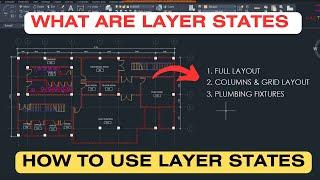 What are Layer States in AutoCAD | Layer States Trick in AutoCAD
